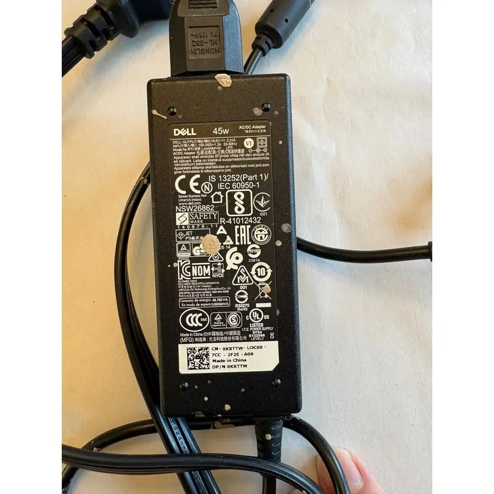 Genuine Dell LA45NM140 Laptop AC Adapter Charger